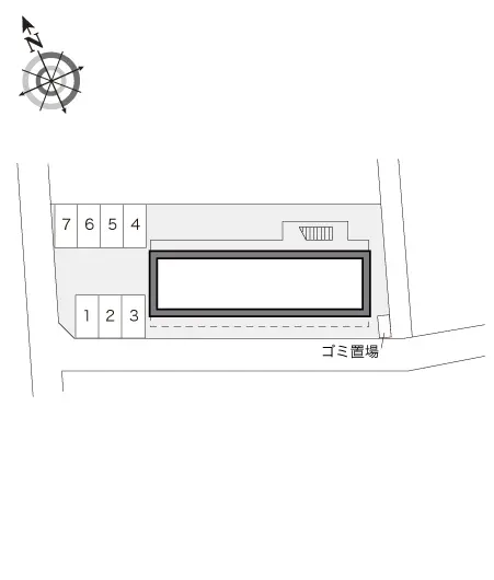 ★手数料０円★千葉市稲毛区長沼原町　月極駐車場（LP）